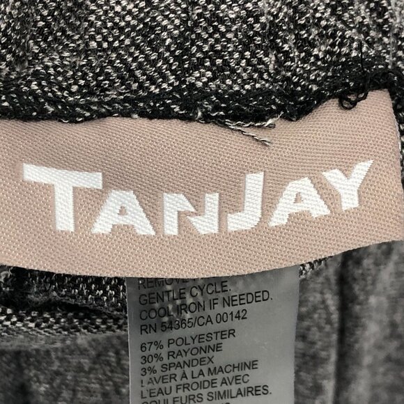 Tanjay Heathered Grey Embroidered Flared Midi Skirt size 10 - Picture 5 of 14